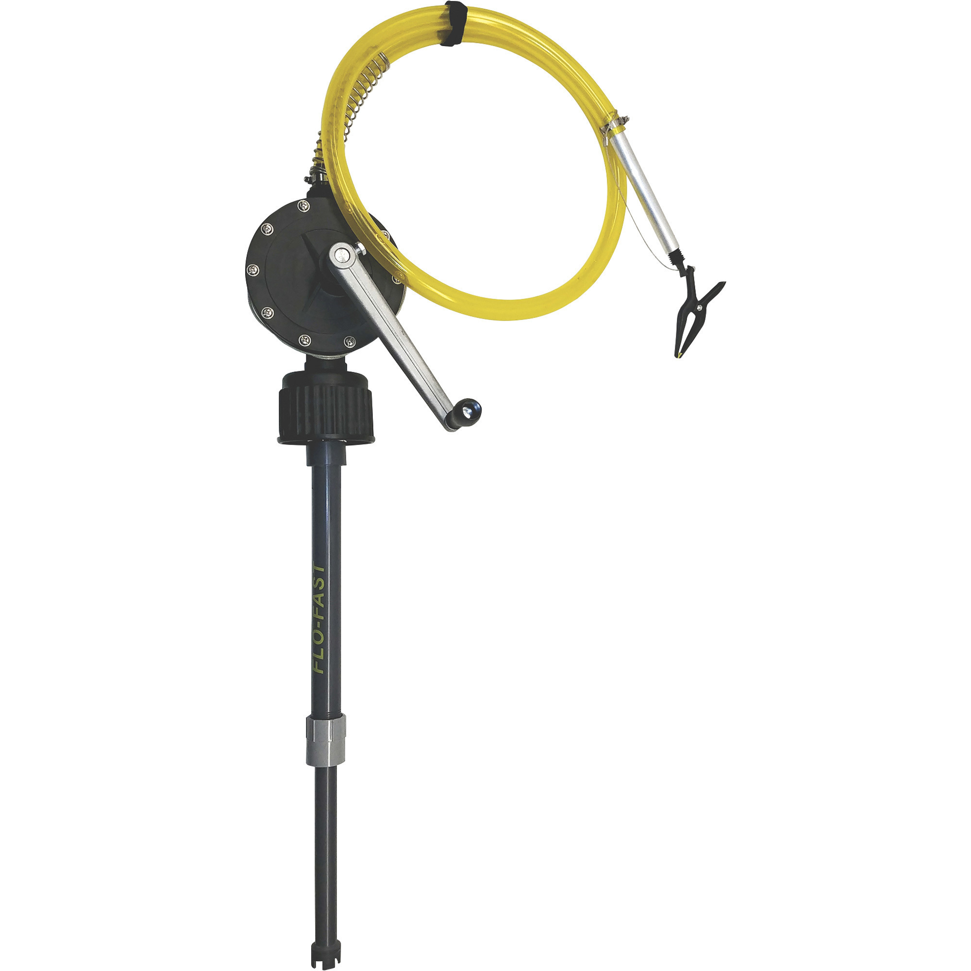 Flo-Fast Professional Model Portable Fluid Transfer Pump, 8 GPM, 3/4in. Inlet/Outlet, Model# 55100